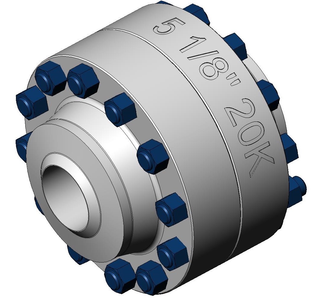 Flange compacto LTS Energy FlangeTec 5 1/8 polegadas 20K